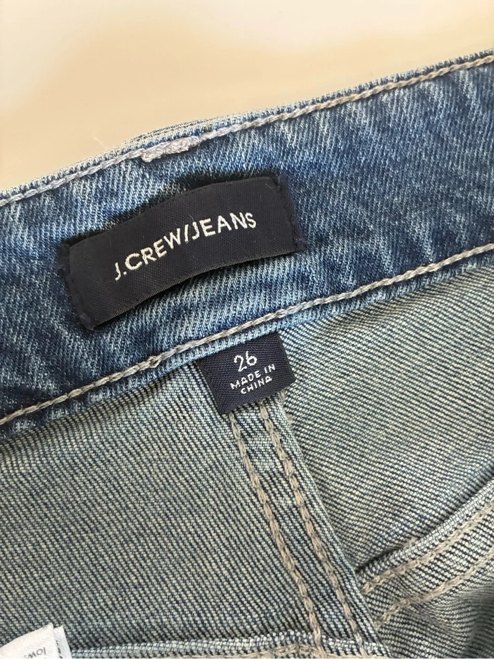 J-Crew Classic Blue Denim Jeans size 26